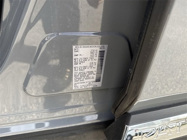 2024 Nissan Pathfinder Platinum