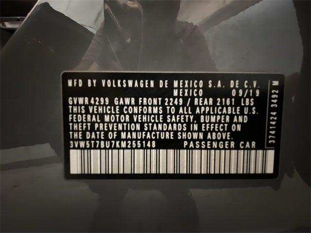 2019 Volkswagen Jetta GLI 2.0T S