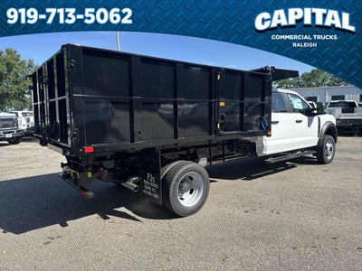 2025 Ford F-550SD 12FT DUMP/CURBSIDE DOOR Commercial