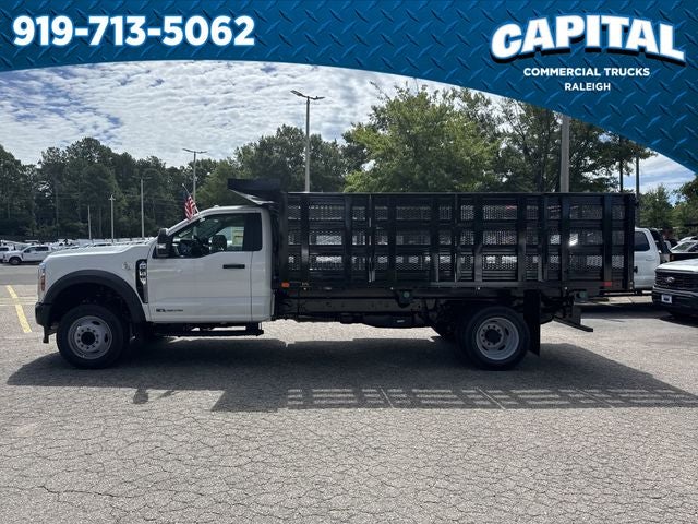 2025 Ford F-550SD 14FT STAKE SIDES Commercial