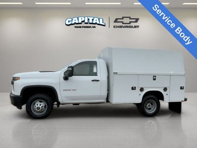 2021 Chevrolet Silverado 3500HD Work Truck 9' Enclosed Service Body