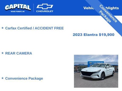 2023 Hyundai Elantra SEL