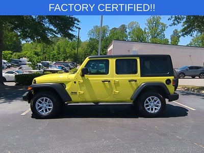 2023 Jeep Wrangler 4-Door Sport S 4x4