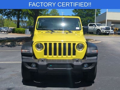 2023 Jeep Wrangler 4-Door Sport S 4x4