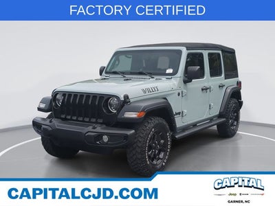 2023 Jeep Wrangler 4-Door Willys 4x4