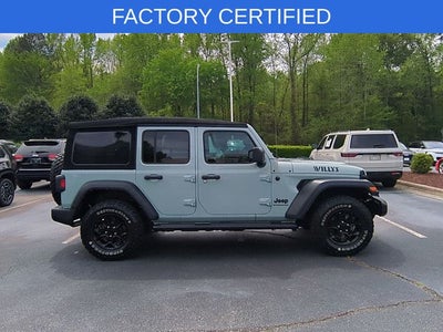 2023 Jeep Wrangler 4-Door Willys 4x4
