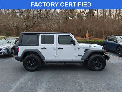 2023 Jeep Wrangler 4-Door Willys 4x4