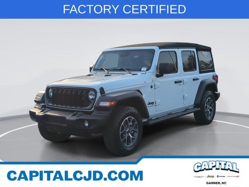 2024 Jeep Wrangler 4-Door Sport S 4x4