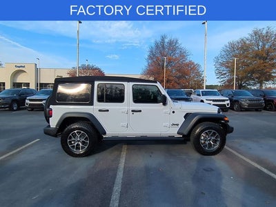 2024 Jeep Wrangler 4-Door Sport S 4x4