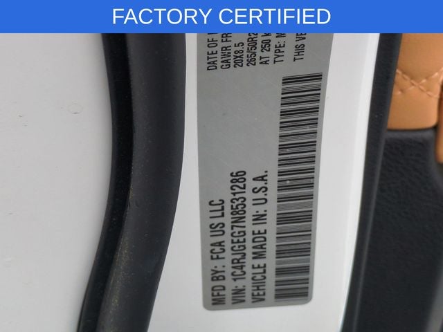 2022 Jeep Grand Cherokee Summit 4x2