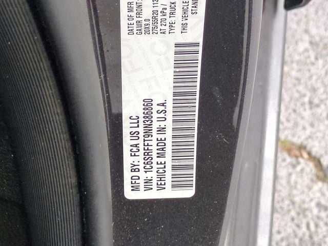 2022 RAM 1500 Big Horn Crew Cab 4x4 5'7' Box