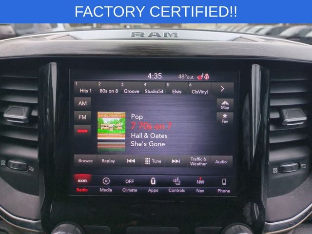 2019 RAM 1500 Laramie Crew Cab 4x4 5'7' Box