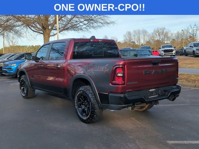 2025 RAM 1500 Rebel Crew Cab 4x4 5'7' Box