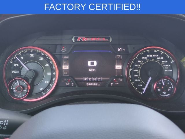 2022 RAM 1500 Rebel Crew Cab 4x4 5'7' Box