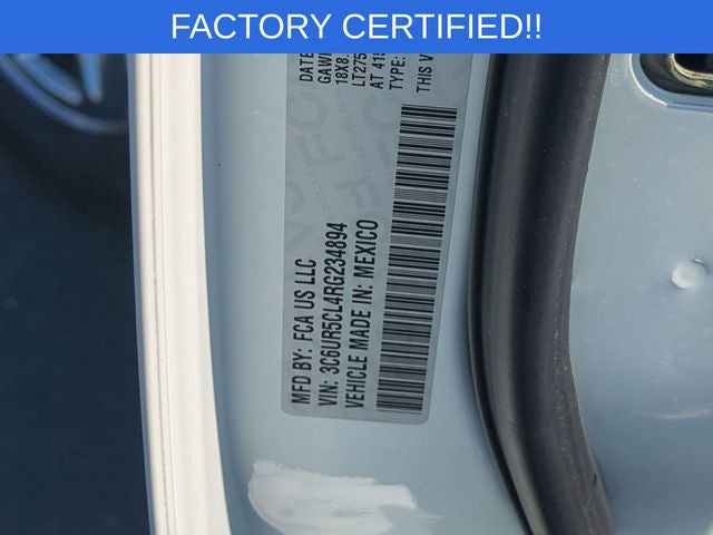 2024 RAM 2500 Tradesman Crew Cab 4x4 6'4' Box