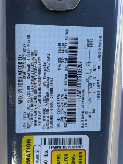 2026 Ford Mustang EcoBoost