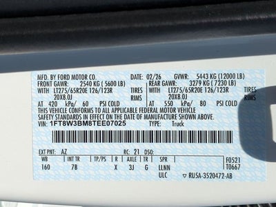 2026 Ford F-350SD Platinum