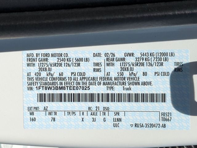 2026 Ford F-350SD Platinum