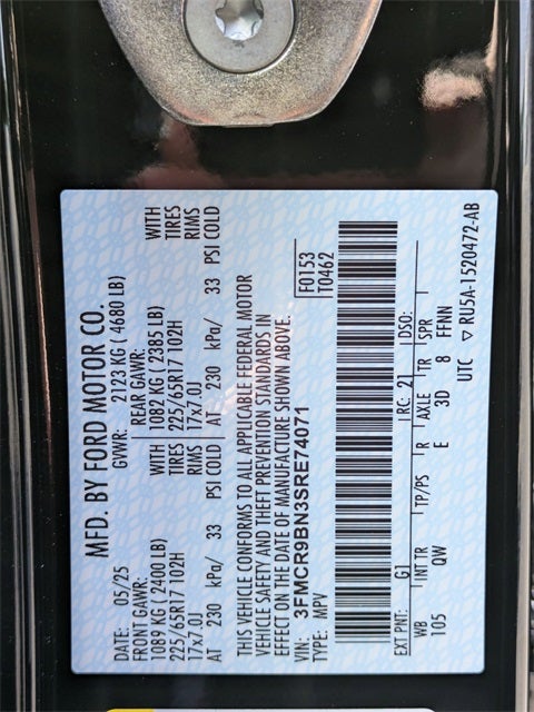 2025 Ford Bronco Sport Big Bend