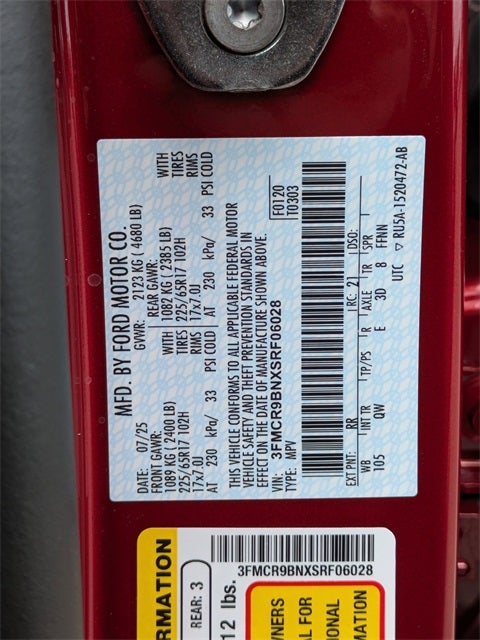 2025 Ford Bronco Sport Big Bend