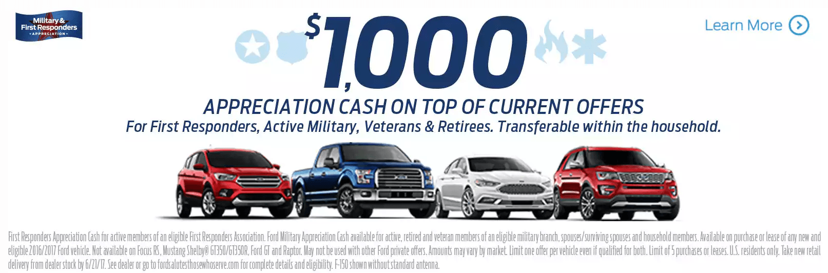 Military and First Responders Program