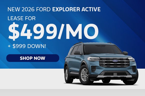 New 2026 Ford Explorer Active