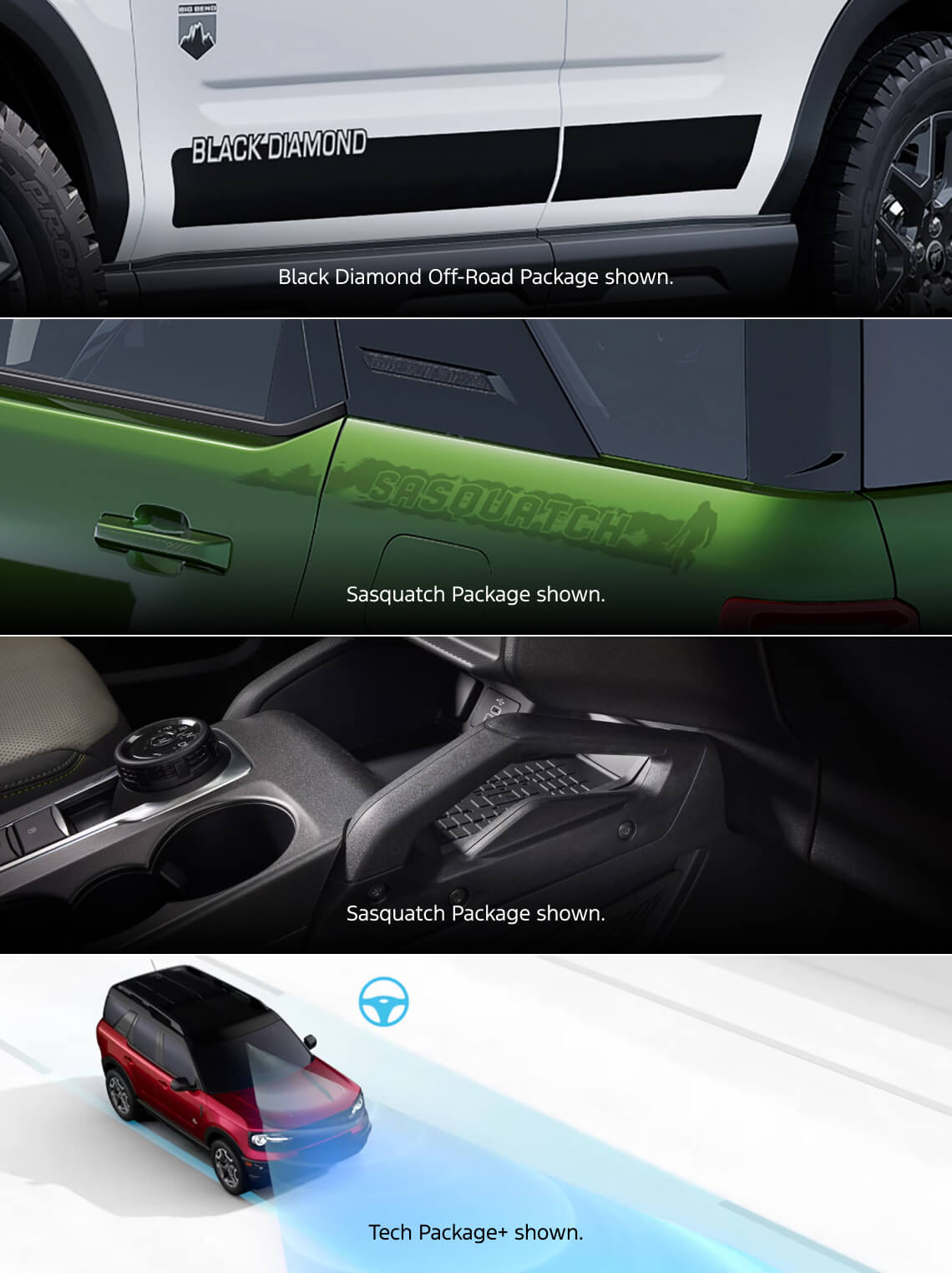 2025 Ford Bronco Sport Available Packages