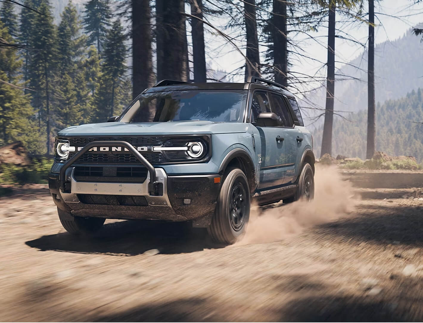 2025 Bronco Sport® Outer Banks® model with extra-cost color and optional equipment shown