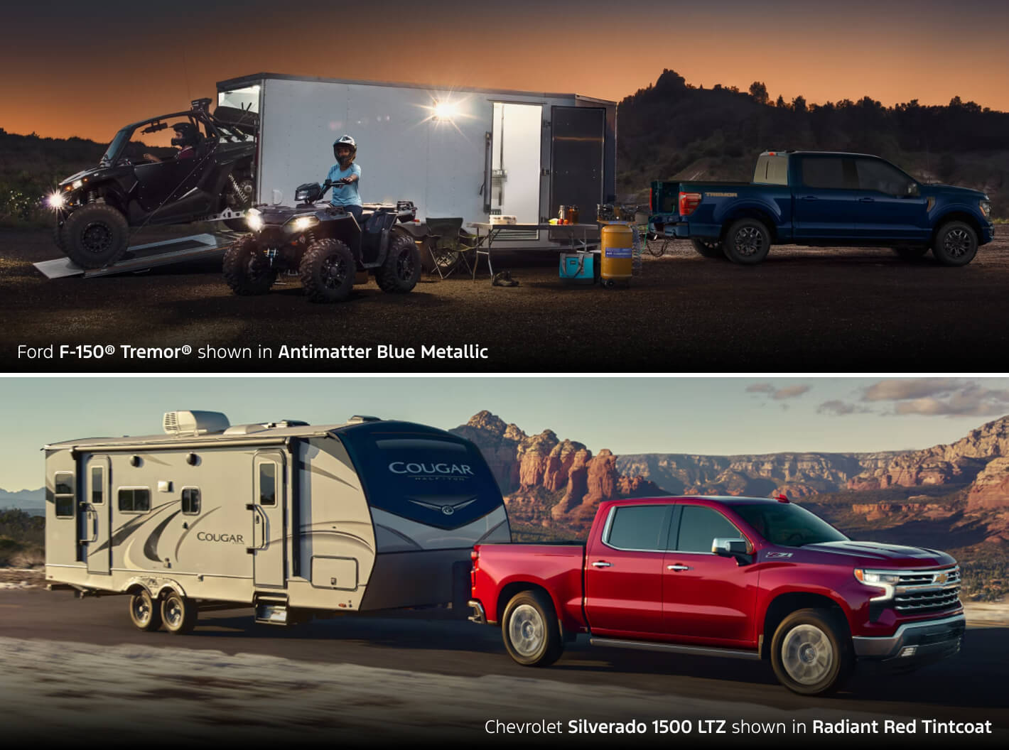 2026 Ford F-150 vs. 2026 Chevy Silverado 1500 Towing & Payload Capacity