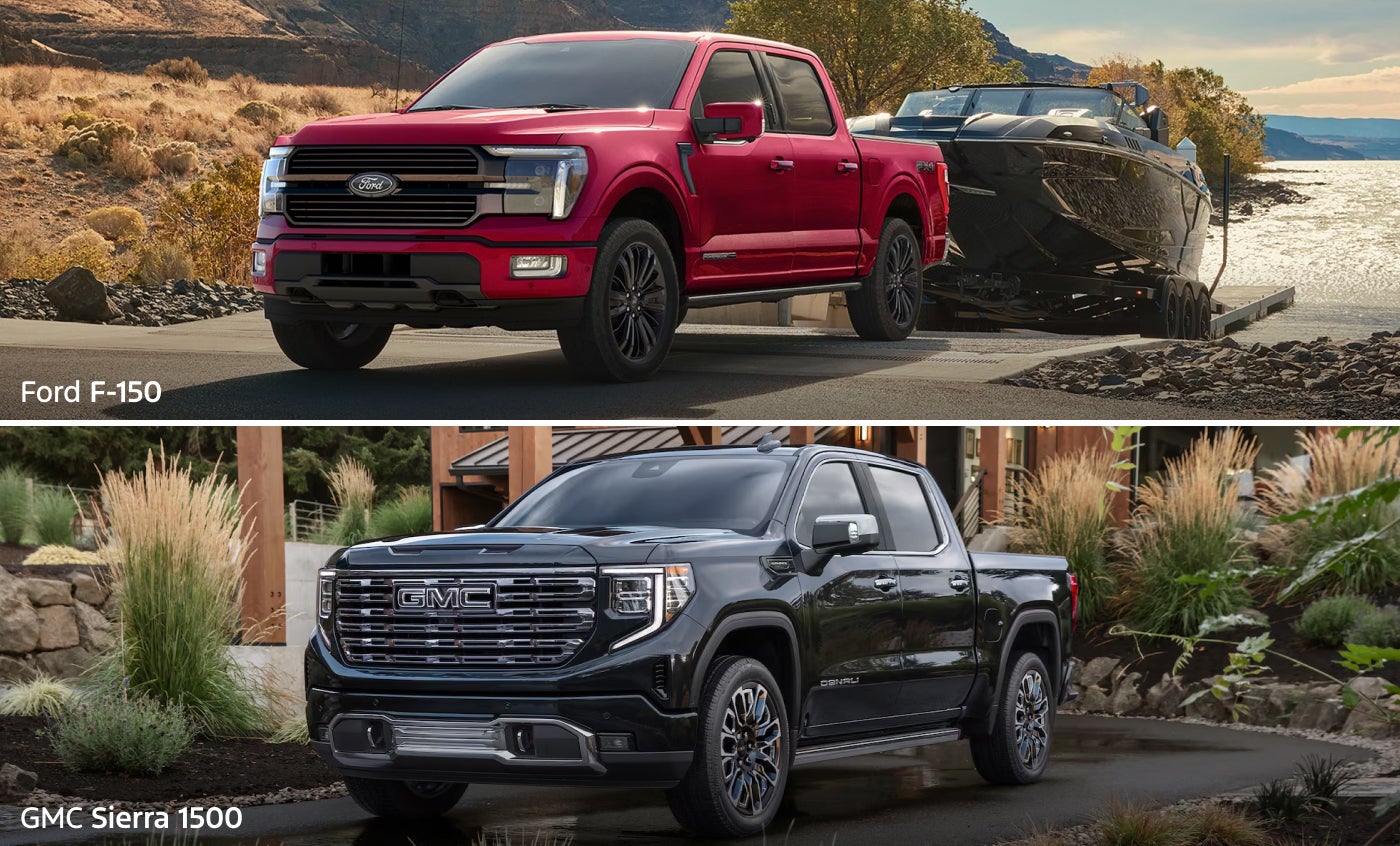 2026 Ford F-150 vs. 2026 GMC Sierra 1500: Towing & Hauling